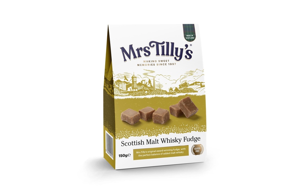 Mrs. Tilly's Malt Whisky Fudge 150 g