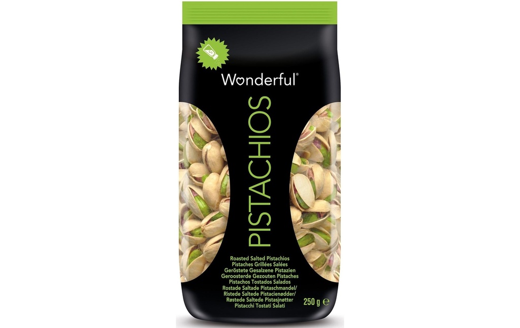 Wonderful Pistachios Pistaches grillées & salées 250 g
