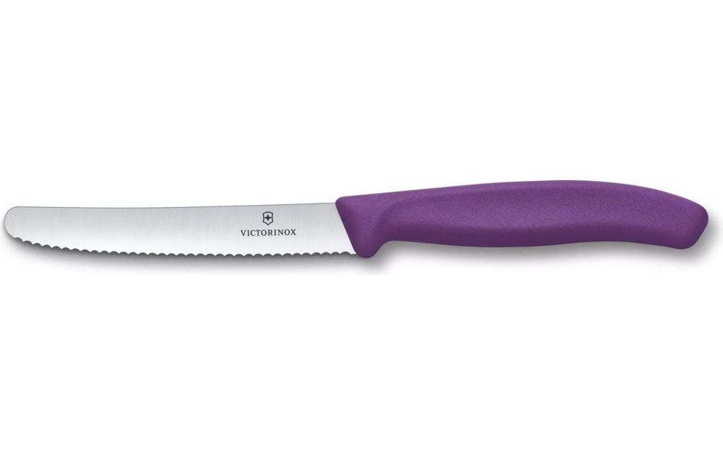 Victorinox Couteau de table Swiss Classic, 11 cm, Violet