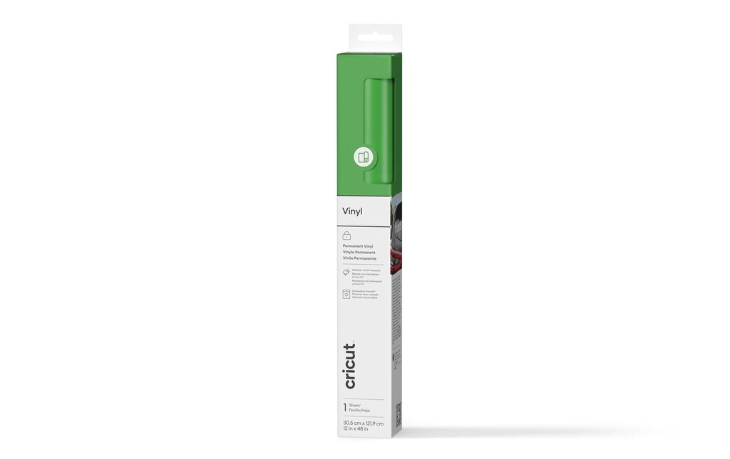 Cricut Film de vinyle Permanent 30.5 x 122 cm, 1 Pièce/s, Vert tilleul