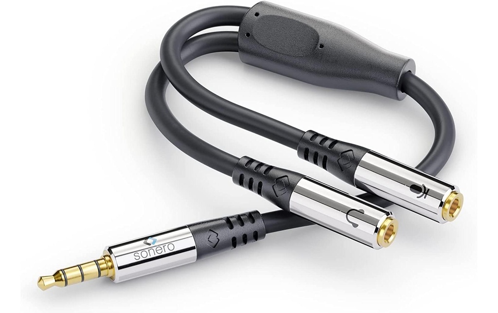 sonero Câble audio jack 3.5 mm - jack 3.5 mm 0.25 m