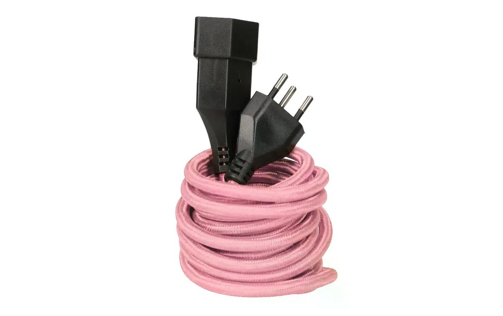 maxTex Câble de prolongation 3 m T13 - T12, Rose