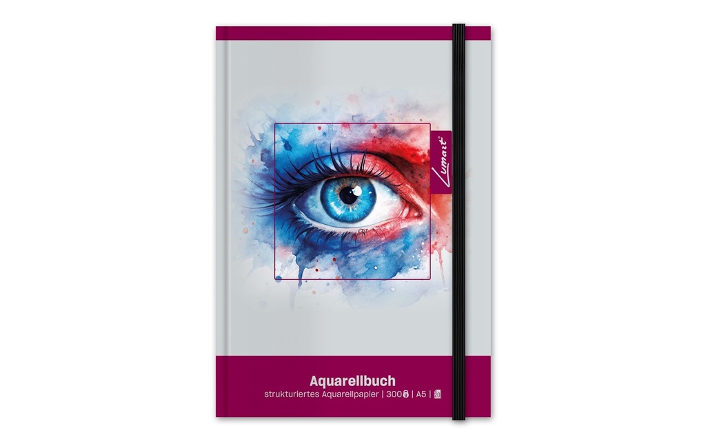 Lumart Bloc aquarelle Lumart A5, 300 g/m², 20 feuilles