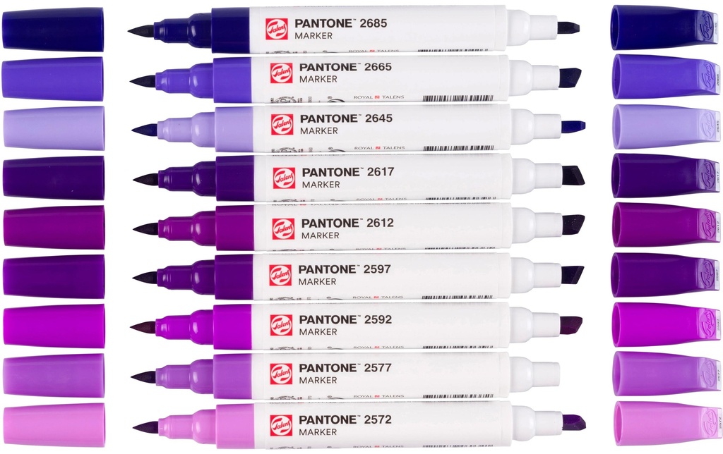 Talens Set de marqueurs Pantone 9x Violet