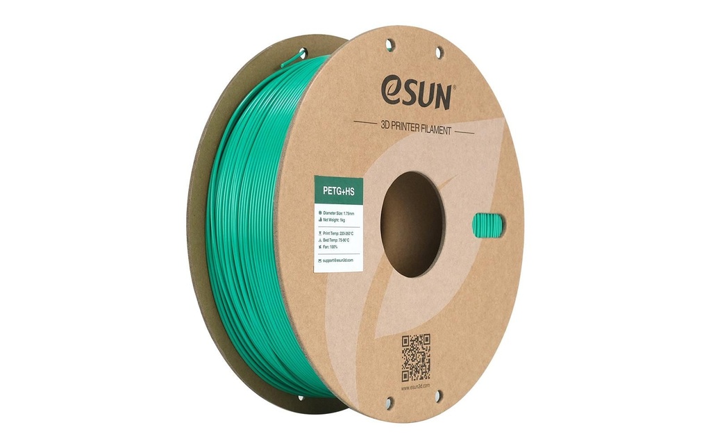eSun Filament PETG+ HS Vert 1.75 mm 1 kg