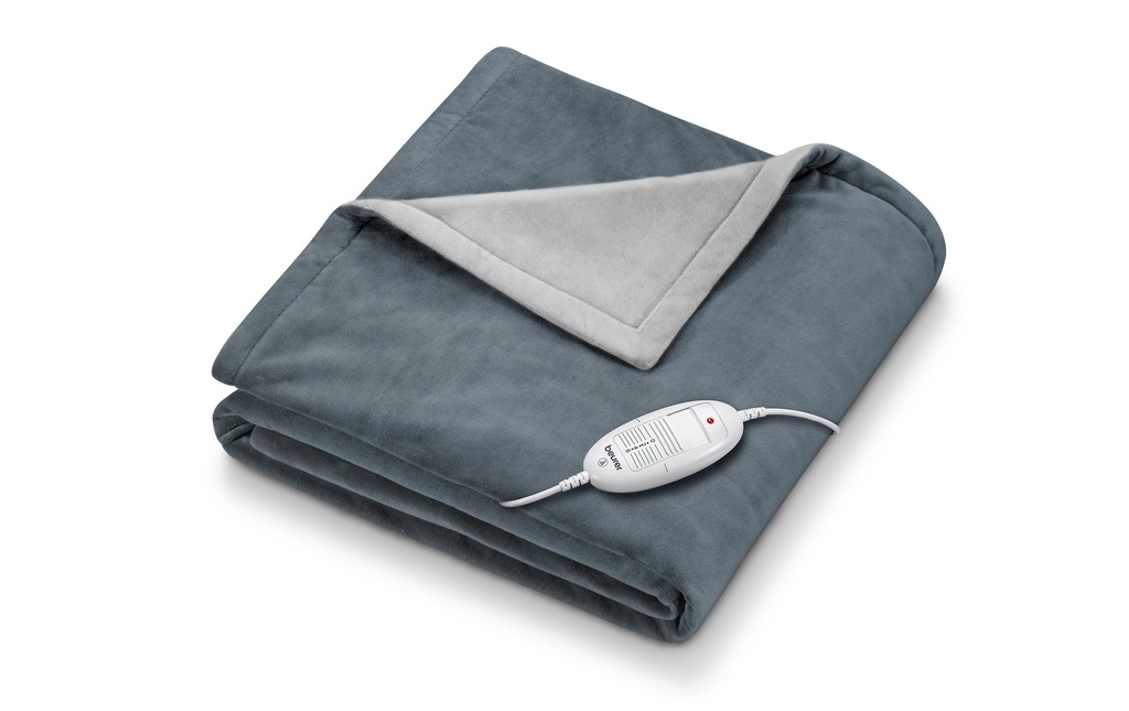 Beurer Couverture chauffante HD 75 Cosy Dark Grey