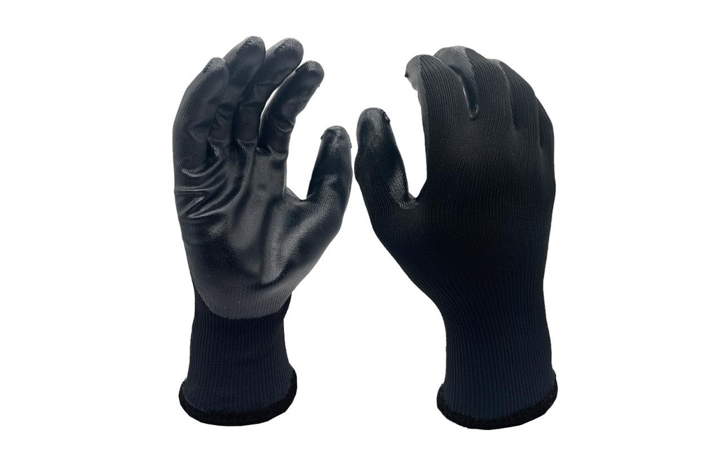 FTM Gant de travail Polyester, XL, Noir, 1 Pièce/s