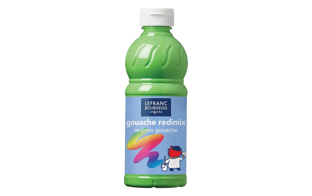 LEFRANC Peintures tempera Redimix 500 ml, Vert clair