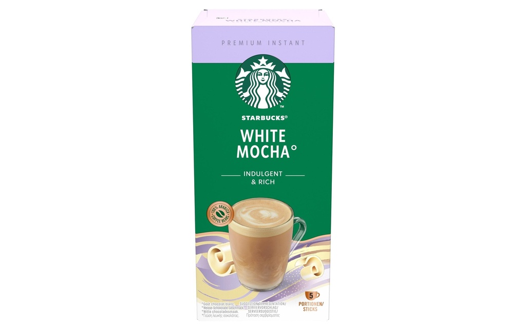 Starbucks Café instantané White Mocha 5 pièces