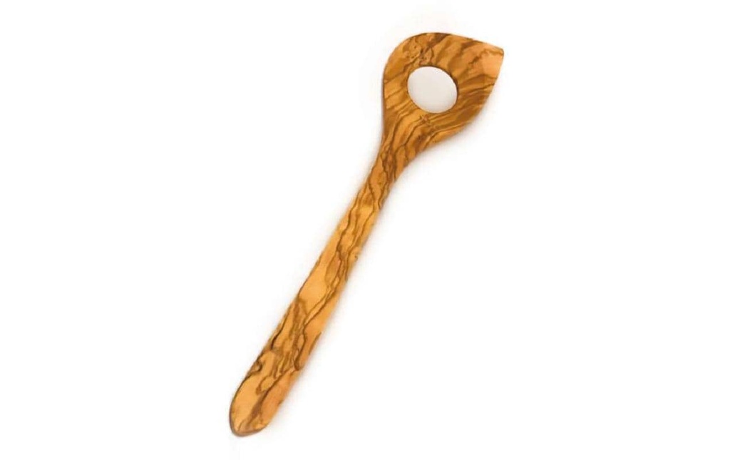 Heidi Cheese Line Grande cuillère percé, Brun