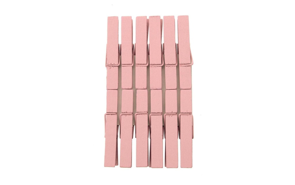 Glorex Petites pièces en bois rose