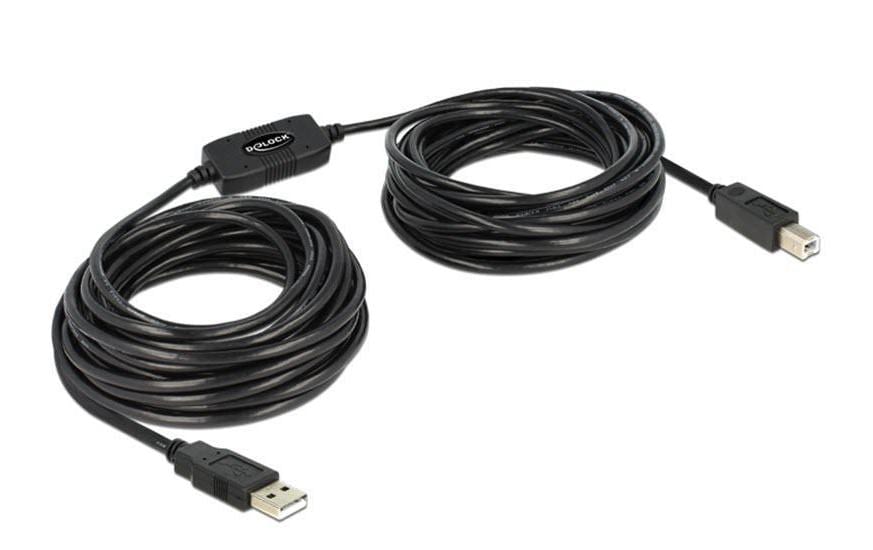 Delock Câble USB 2.0  USB-A - USB-B 11 m