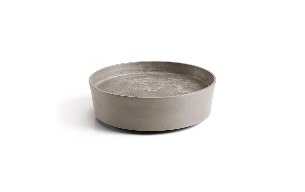 Ecopots Soucoupe Saucer Wheels Ø 29 cm Taupe