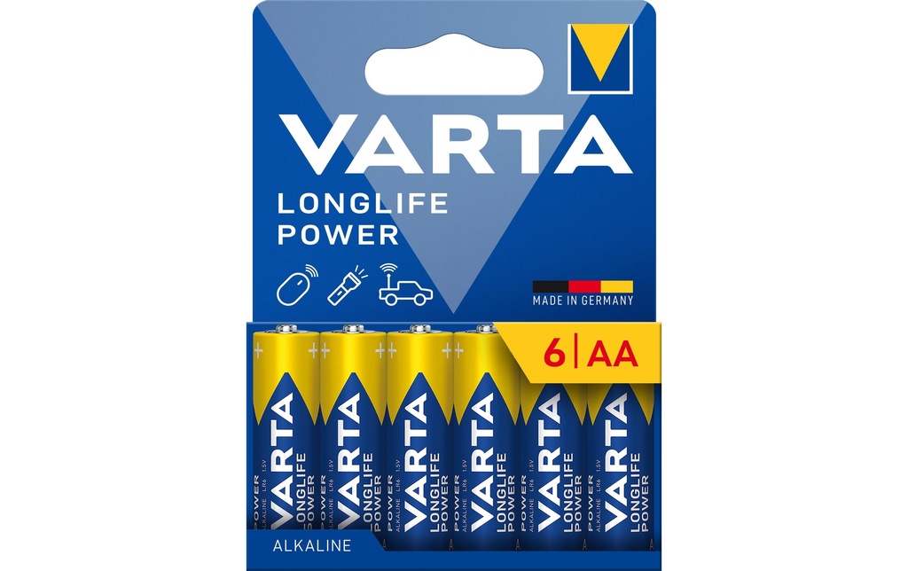Varta Pile Longlife Power AA , 6 Pièce/s