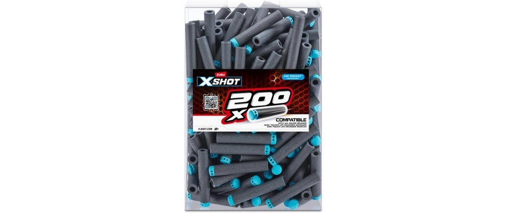 X-Shot Recharge Excel 200 fléchettes Série 1