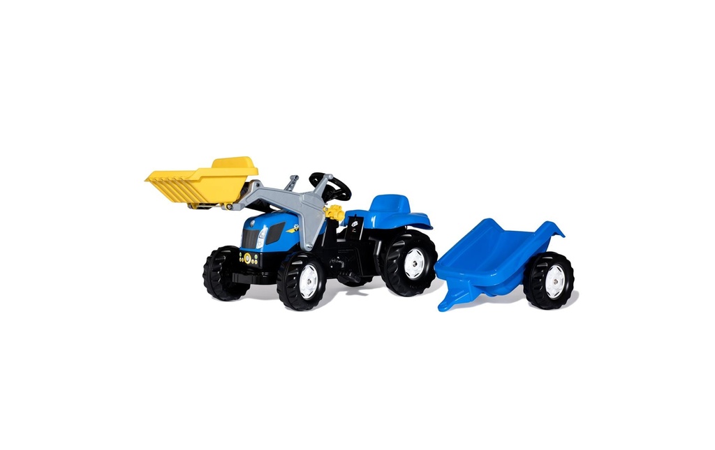 Rolly Toys Tracteur à pédales Kid New Holland