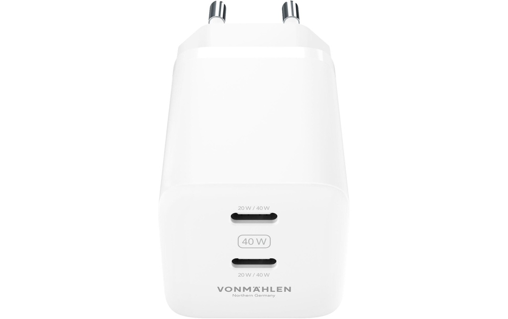 Vonmählen Chargeur mural USB Unity GaN 40W