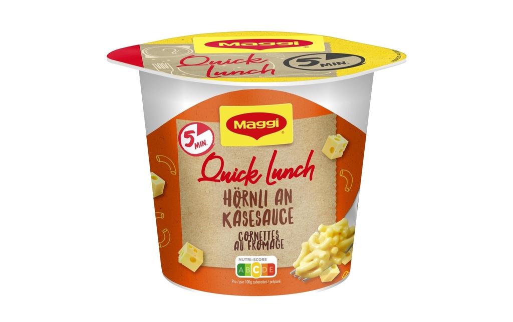Maggi Quick Lunch Pâtes à la sauce au fromage 63 g