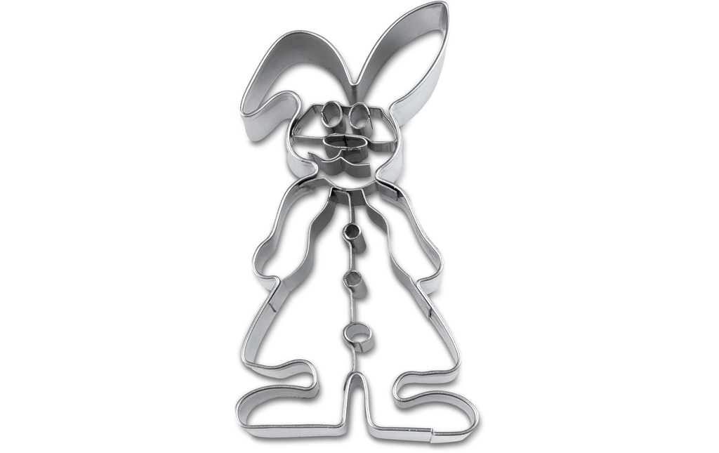 Städter Emporte-pièce pour biscuits Fille lapin, acier inoxydable, 8.5 cm