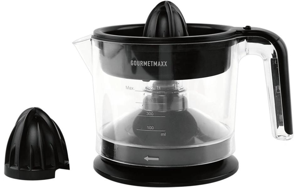 GOURMETmaxx Presse-agrumes 25 W Noir