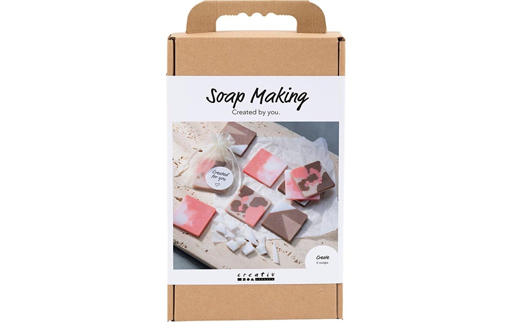 Creativ Company Kits de bricolage - Fabrication de savon, forme carrée