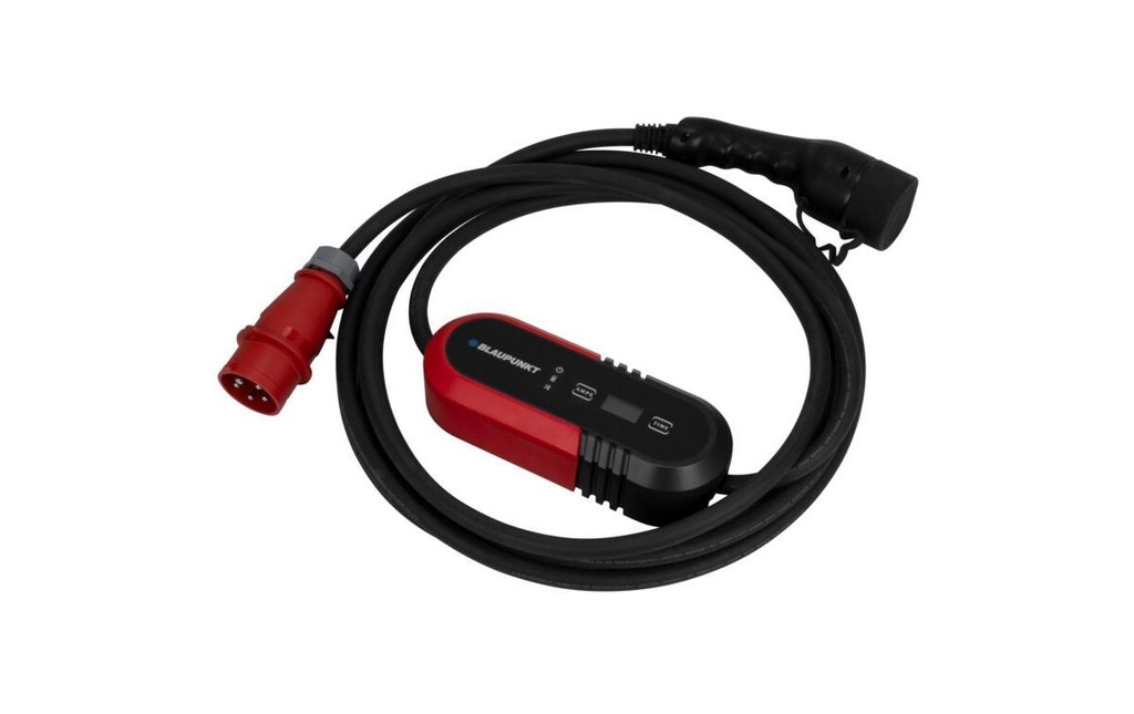 Blaupunkt Station de recharge mobile 11 KW, 16 A, CEE16, type 2 Rouge
