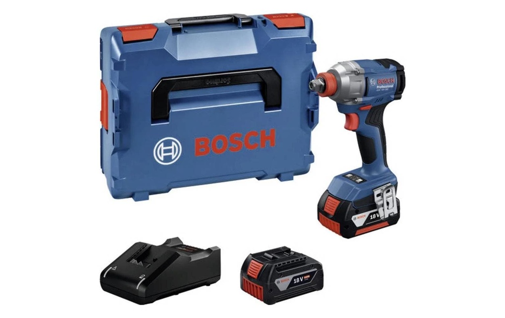 Bosch Professional Visseuse à chocs sans fil GDX 18 V-285 2x batterie en L-BOXX