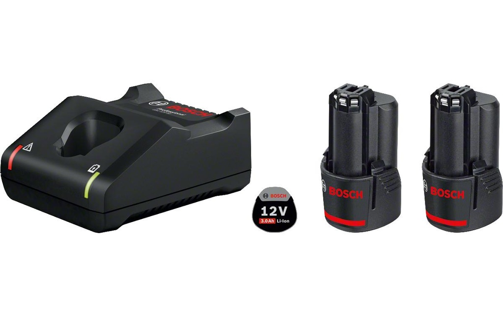Bosch Professional Batteries et chargeurs 2x GBA 12V 3 Ah+GAL 12V-40 trousse de départ