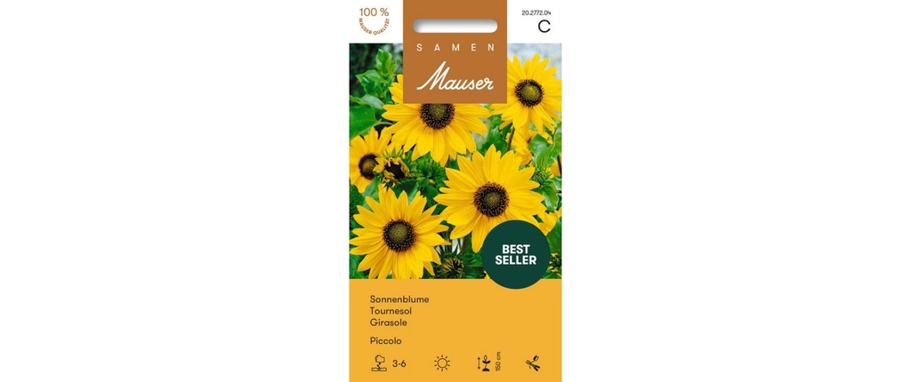 Samen Mauser Semence Tournesol Piccolo