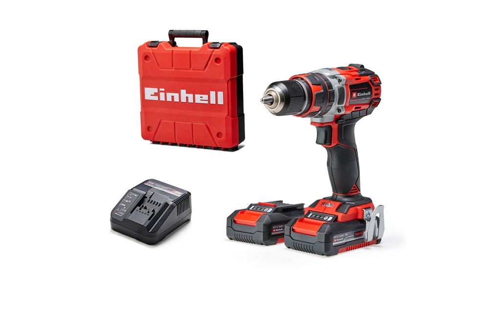 Einhell Professional Perceuses à percussion sans fil TP-CD 18/50 Li-i BL Kit