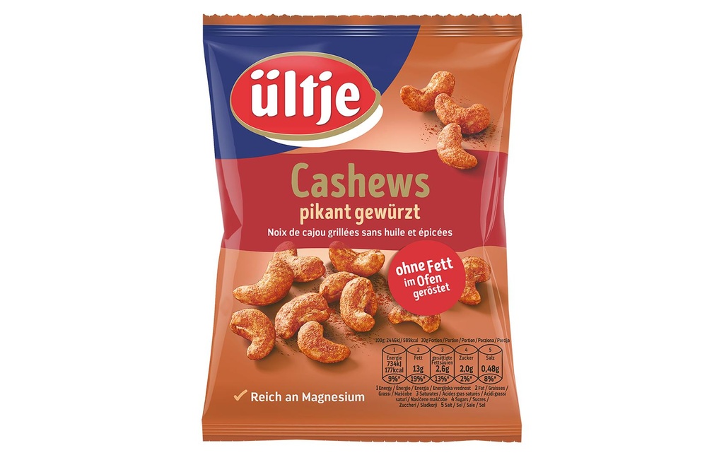 Ültje Apéritif Noix de cajou épicées 150 g