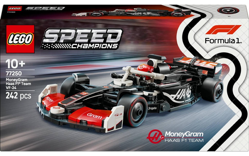 LEGO® Speed Champions MoneyGram Haas F1 Team VF-24 Voiture de course 77250