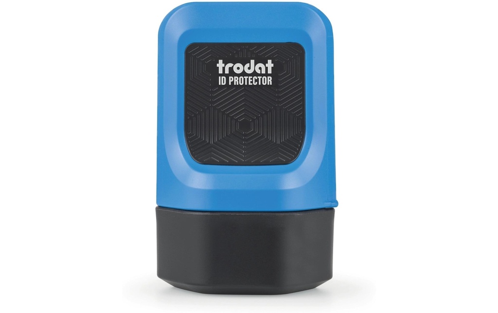 Trodat Tampon ID Protector Bleu / Noir