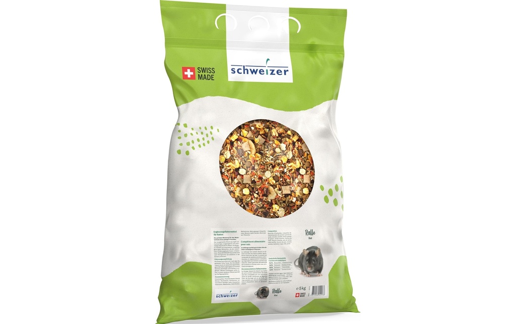 Eric Schweizer Nourriture de base pour les rats, 5 kg