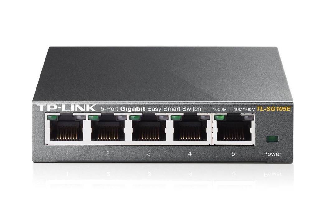 TP-Link Switch Omada Easy Smart 5 x 1G Ports TL-SG105E 5 Port