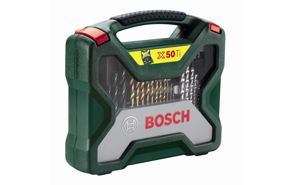 Bosch Kits de forets et de bits X-Line Titanium 50 pièces