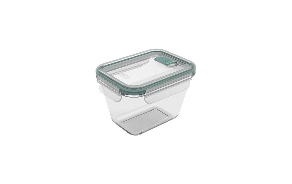 Rotho Boîte en verre avec couvercle NALA 0.75 l, Transparent