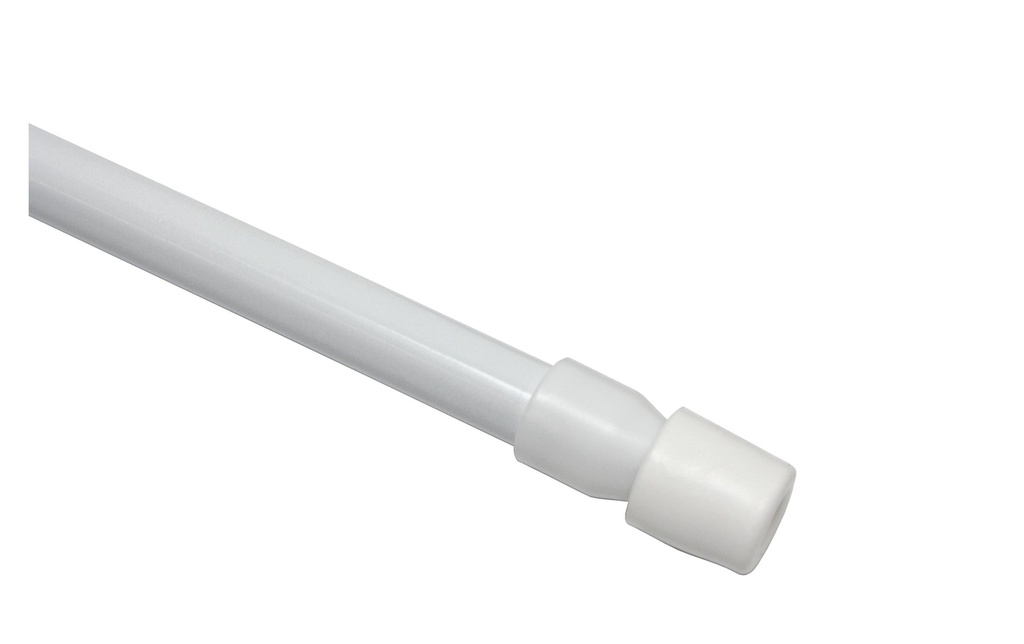 Gardinia Tige de serrage 45-65 cm, Ø 8 mm Blanc, 2 pièces