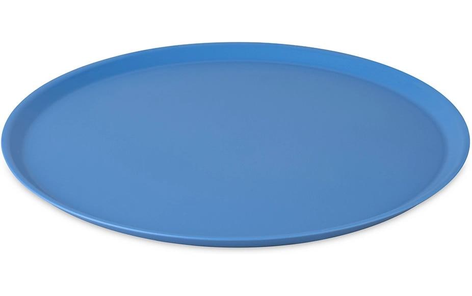 Koziol Assiette non décorative Connect 25,5 cm, 1 Pièce/s,Bleu