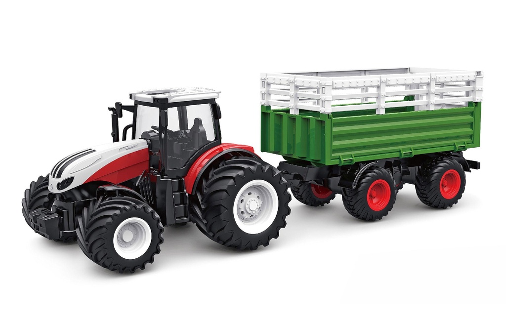 Amewi Tracteur avec bétaillère 1:24, RTR