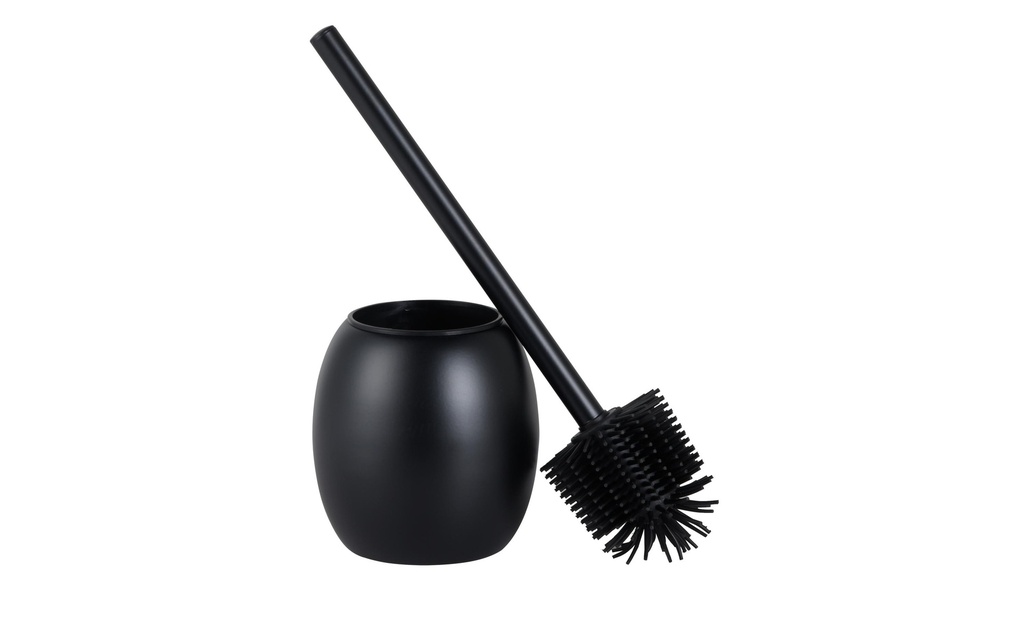 COCON Brosse à toilettes avec tête en caoutchouc Noir