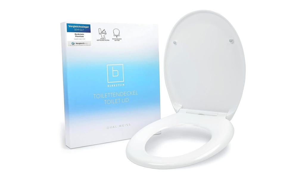 Benkstein Siège de toilette Ovale