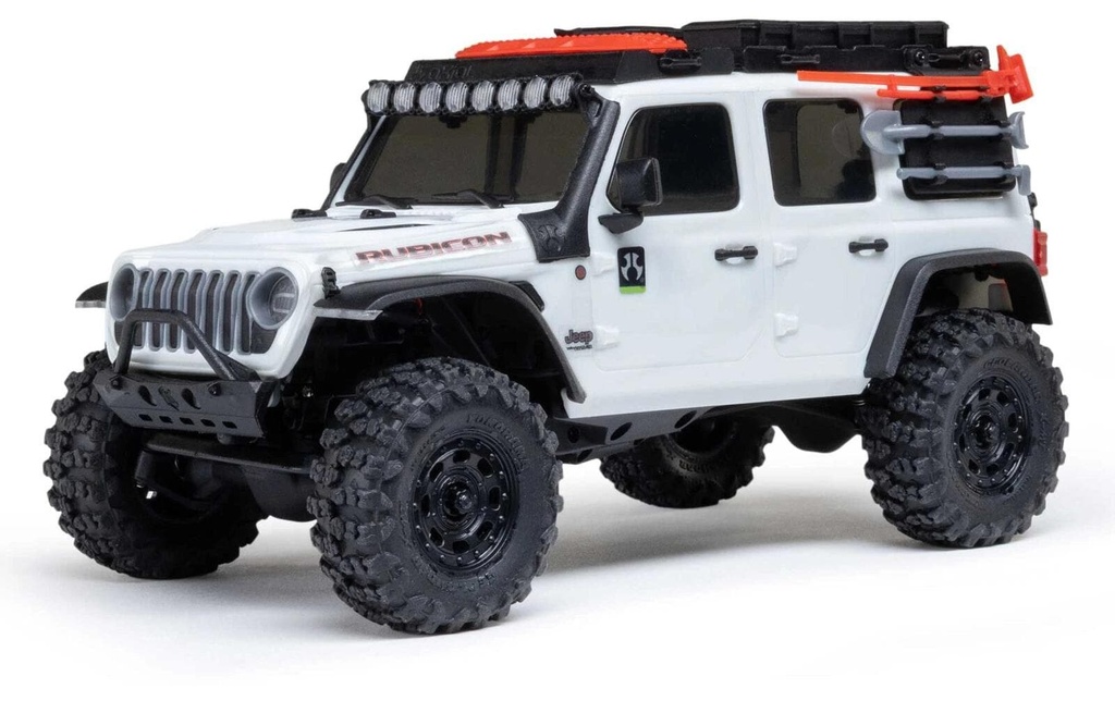 Axial Rock Crawler SCX30 Jeep Wrangler JLU 1:30 RTR Blanc