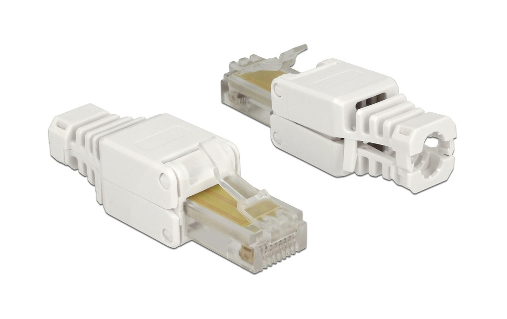 Delock Connecteur RJ45 Cat.5e UTP 2 pièces, sans outil