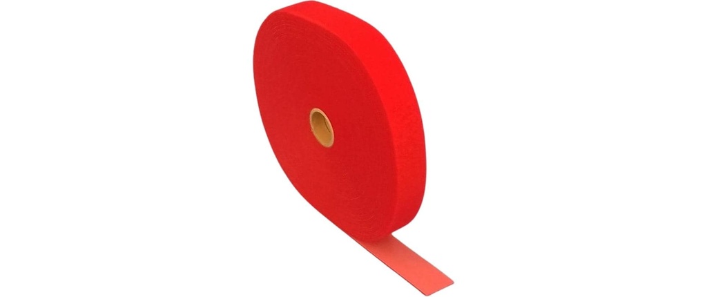 FASTECH Rouleau de bande auto-agrippante ETN Fast-Strap Rouge 30 mm x 5 m