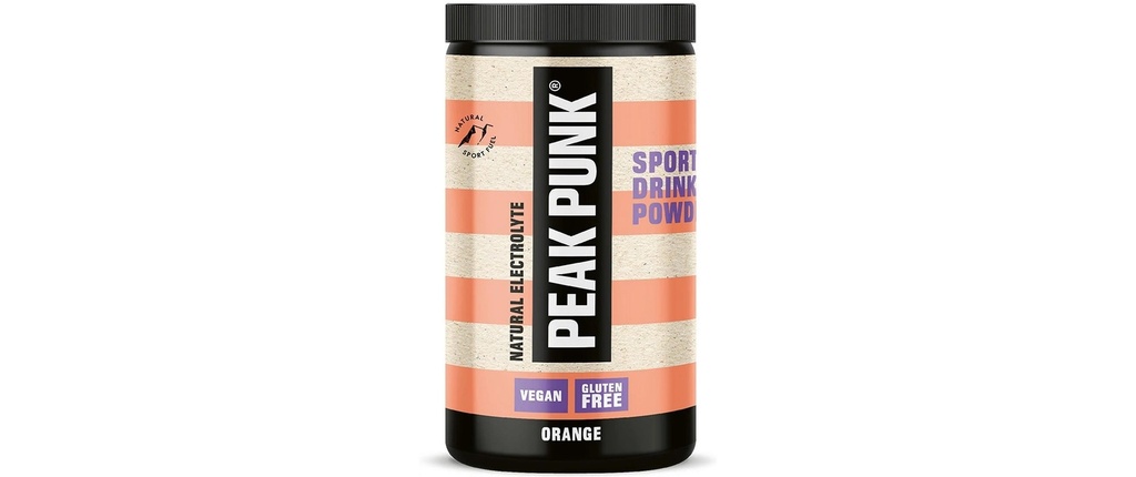 PEAK PUNK Natural Electrolyte Sport Drink Orange 600 g