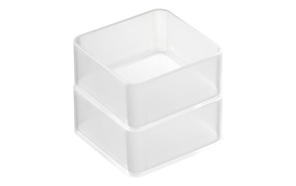 Yamazaki Boîte à tiroirs Organizer S Tower Set de 2 pièces Blanc