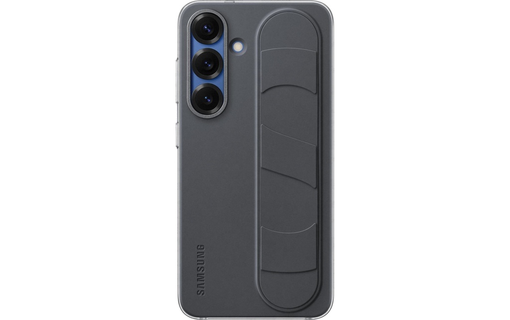 Samsung Coque arrière Standing Grip Galaxy S25 Noir