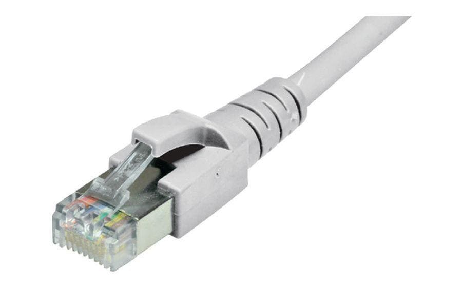 Dätwyler IT Infra Câble patch RJ-45 - RJ-45, Cat 6A, S/FTP, 20 m, Gris