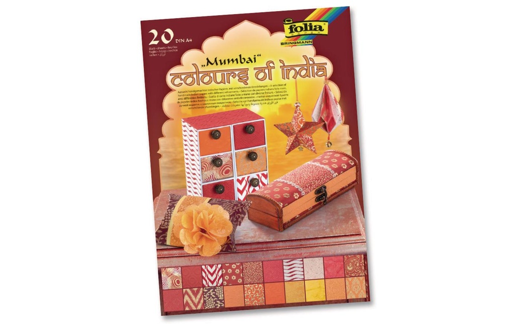 FOLIA Bloc Colours of India Mumbai (20 pces)